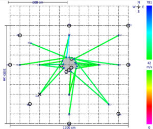 Defining the Tree Root Area Using Arbotom Stress Wave Tomography